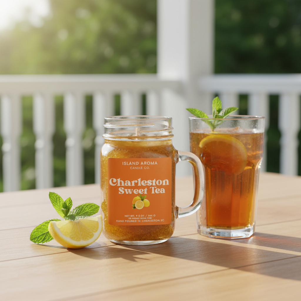 Charleston Sweet Tea Candle - Thumbnail 2
